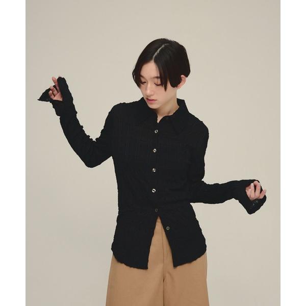 ブラウス シャツ 「eL」Cut Sleek Shirt/668747 レディース
