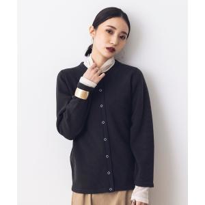 「khakito」 カーディガン FREE チャコール レディース