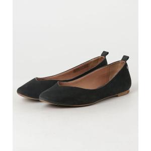 「UGG」 フラットパンプス 24cm ブラック レディース