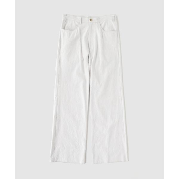 スラックス la favola (ラ ファ―ボラ)  別注 Twilled Linen 5pk Bu...
