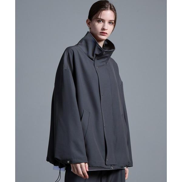 「Loose/ルース」 ブルゾン M グレイッシュブルー メンズ