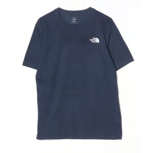 「THE NORTH FACE」 半袖Tシャツ L ダークネイビー レディース