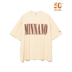tシャツ 「別注」Champion by MIN-NANO / ロゴ Tシャツ メンズ レディース
