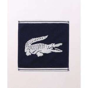 ラコステ ハンカチ 「LACOSTE」クロック タオルチーフ メンズ レディース