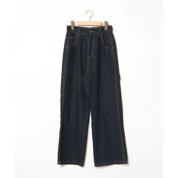 「Java」 デニムパンツ MEDIUM ネイビー レディース