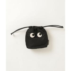「ANYA HINDMARCH」 ポーチ - ブラック レディース