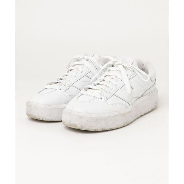 「New Balance」 ローカットスニーカー 24.0cm ホワイト メンズ