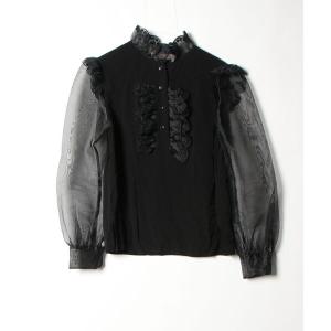 「SEE BY CHLOE」 長袖ブラウス 36 ブラック レディース