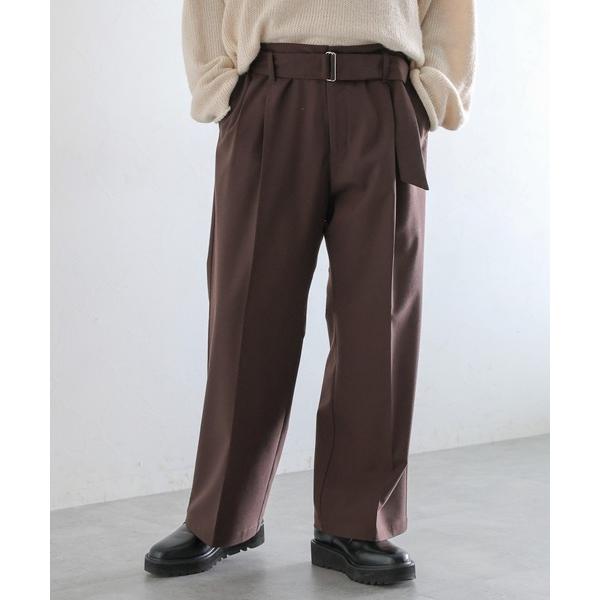 「RAGEBLUE」 スラックス MEDIUM ブラウン メンズ