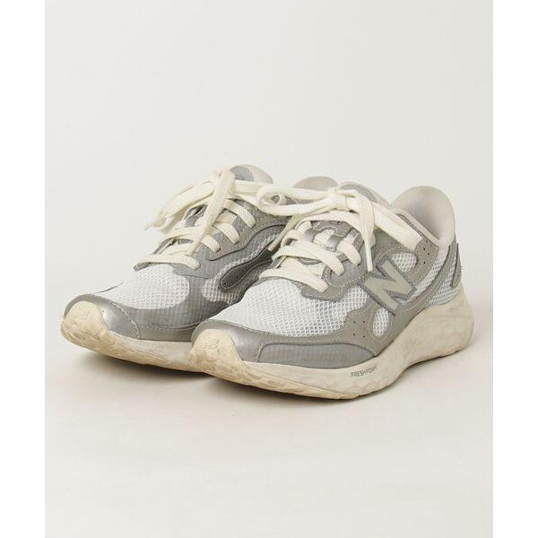 「New Balance」 ローカットスニーカー 24.5cm グレー レディース