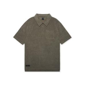 「RUFFLOG」 半袖Tシャツ LARGE オリーブ メンズ