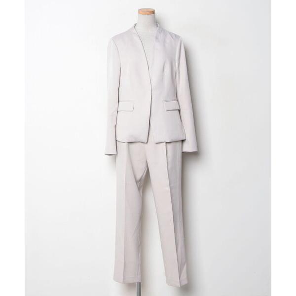 「SMILE ORCHID」 セットアップ MEDIUM アイボリー レディース