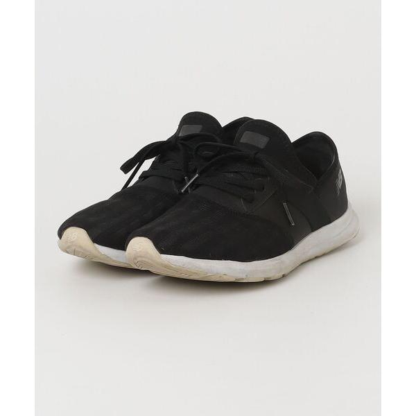 「New Balance」 ローカットスニーカー 24.5cm ブラック レディース