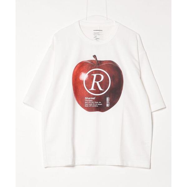 「SHAREEF」 半袖Tシャツ 1 ホワイト メンズ