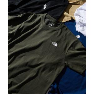 「THE NORTH FACE」 半袖Tシャツ MEDIUM オリーブ メンズ