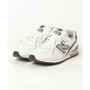 「New Balance」 ローカットスニーカー 23cm ホワイト レディース