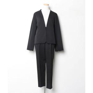 「haco!」 パンツスーツ MEDIUM ブラック レディース