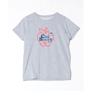 「THE NORTH FACE」 半袖Tシャツ - グレー レディース