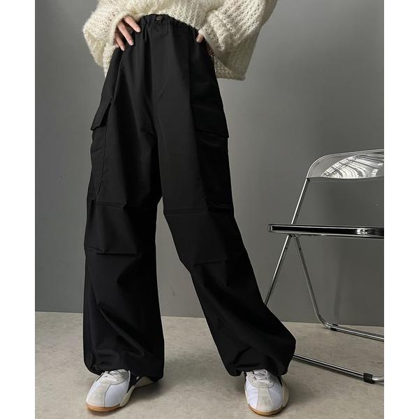 「Java」 カーゴパンツ MEDIUM ブラック レディース