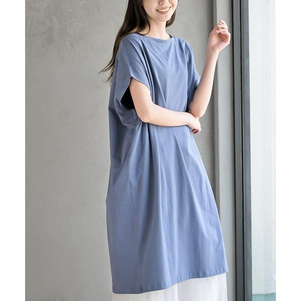 ワンピース コットンワイドカットワンピース