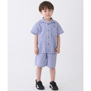 セットアップ チェック布帛セットアップ キッズ 子供服 男の子