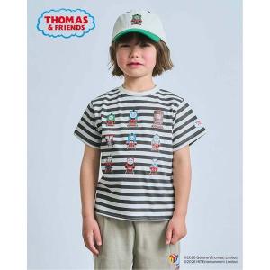 tシャツ 「きかんしゃトーマス」トーマスアンドフレンズ集合半袖Tシャツ キッズ 子供服 男の子