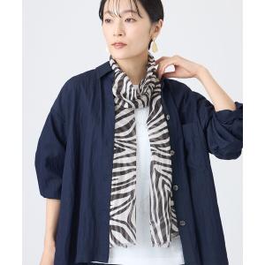 ストール マフラー アニマルコットンストール レディース