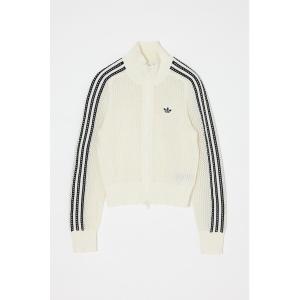 ニット セーター adidas KNITTED CROCHET FB TT レディース