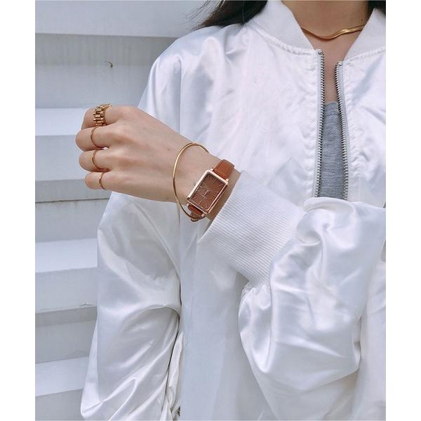 腕時計 レディース Rectangle Rose / レクタングルローズ 腕時計 付属品 BOX付き...