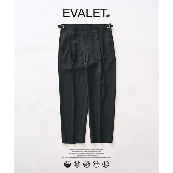 スラックス 「EVALET / エバレット」メッシュ 2タックパンツ ”セットアップ着用可能 メンズ