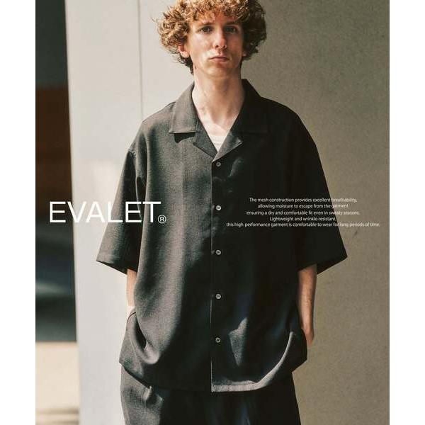 シャツ 「EVALET / エバレット」オープンカラーシャツ ”セットアップ着用可能 メンズ