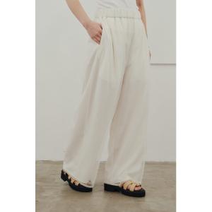 パンツ シアーレイヤードリラックスパンツ レディース