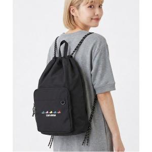 デイバック リュック 「CONVERSE/コンバース」SNEAKERS PRINT NAPSACK　ナップサック レディース メンズ