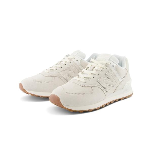 「New Balance」 ローカットスニーカー 26.5cm オフホワイト メンズ