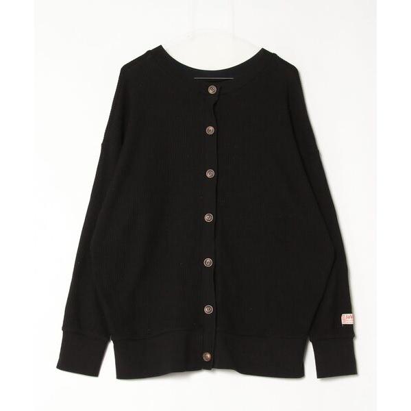 「Java」 カーディガン LARGE ブラック レディース