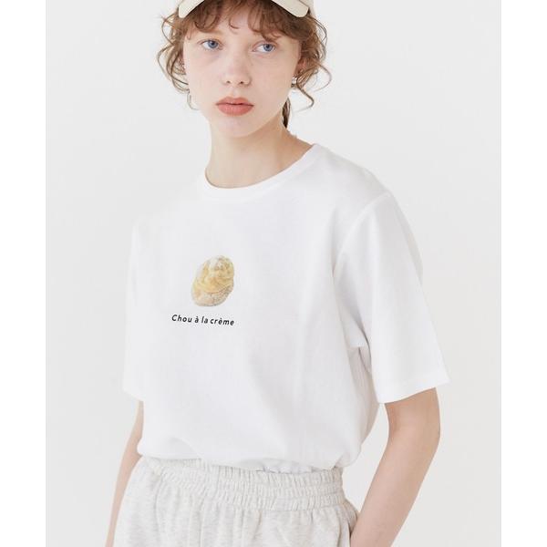 「RUBY AND YOU」 半袖Tシャツ FREE オフホワイト レディース