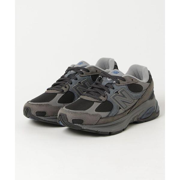 「New Balance」 ローカットスニーカー 23.5cm ダークグレー レディース