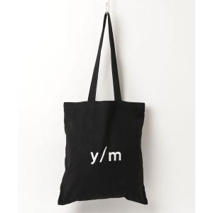 「y/m」 トートバッグ - ブラック レディース