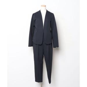 「haco!」 パンツスーツ LARGE ネイビー レディース