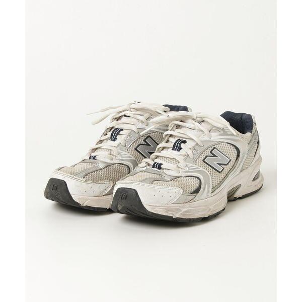 「New Balance」 ローカットスニーカー 24.5cm ホワイト レディース