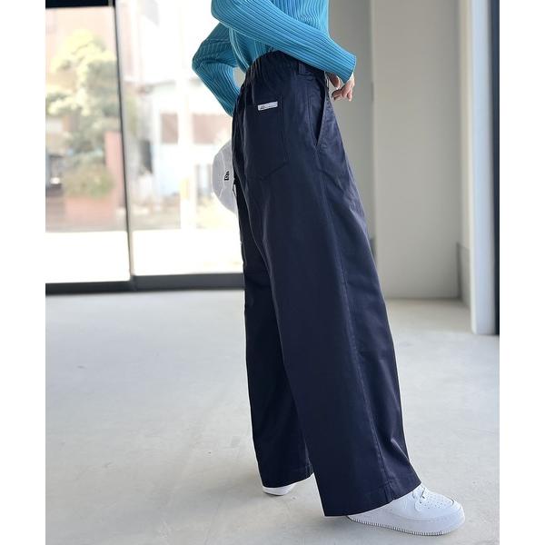 「Java」 チノパンツ MEDIUM ネイビー レディース