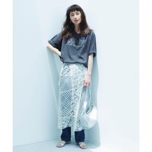 「studio CLIP」 半袖Tシャツ FREE グレー レディース