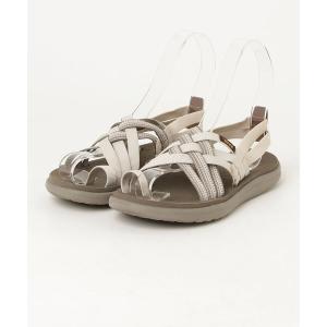 「Teva」 フラットサンダル 23 ホワイト レディース