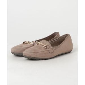 「GLOBAL WORK」 フラットパンプス MEDIUM ベージュ レディース