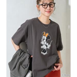 tシャツ 半袖 限定展開　別注/Minnie Mouse/ミニーマウス/半袖 Tシャツ レディース