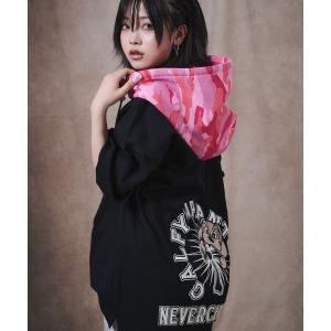 GALFY（ガルフィー） ジップアップパーカー X-LARGE ブラック メンズ