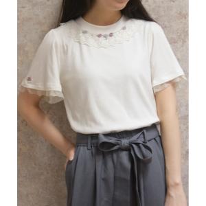tシャツ 半袖 吸水速乾ローズリブＰＯ レディース