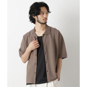 ATON（エイトン） STRETCH WOOLY NYLON S/S 半袖シャツ「THE TOKYO