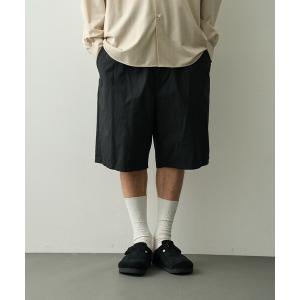 パンツ 「PORTER CLASSIC/ポータークラシック」PC-035-3943-0010/BLACK/POPLIN EASY SHORTS メンズ