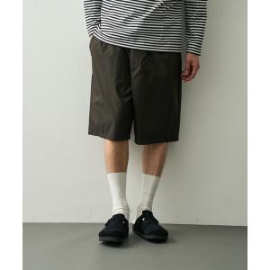 パンツ 「PORTER CLASSIC/ポータークラシック」PC-035-3943-0020/BROWN/POPLIN EASY SHORTS メンズ